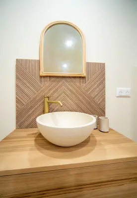 Salle de bains dans l'établissement L'Écrin
