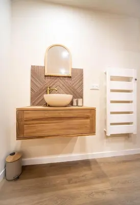 Salle de bains dans l'établissement L'Écrin