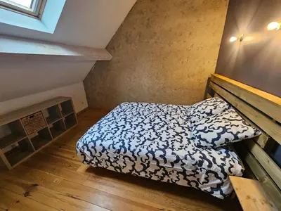 Un ou plusieurs lits dans un hébergement de l'établissement Le Clos Simonin