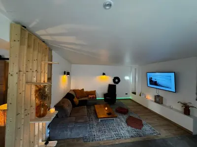 Télévision ou salle de divertissement dans l'établissement RevaCasa