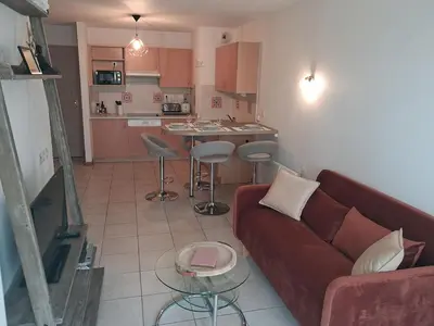 Cuisine ou kitchenette dans l'établissement welcome toEspace Zen