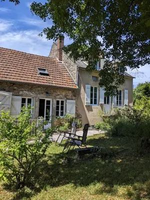 Jardin de l'établissement Gite le Villaine