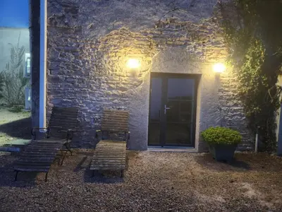 Jardin de l'établissement Gîte de Burgy