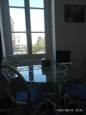Plan de l'établissement Appartement lumineux en centre ville et tout prêt de la nature