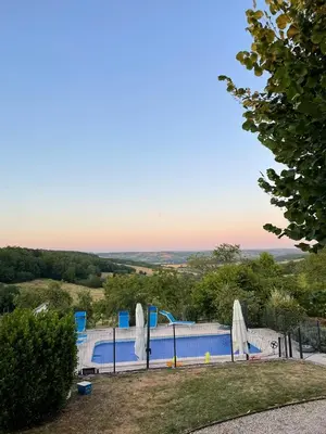 Paysage naturel près de la maison de vacances