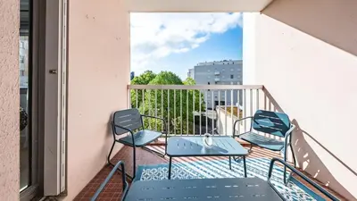 Balcon ou terrasse dans l'établissement Rhapsodie