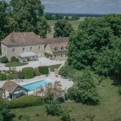 19Th-Century Winery Near Beaune