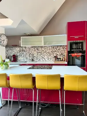Cuisine ou kitchenette dans l'établissement Loft atypique, charme & confort