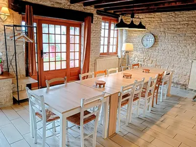 Plan de l'établissement La Clé des Champs, Gîte de charme 15 personnes