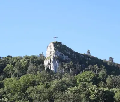 Vue générale sur la montagne ou vue sur la montagne depuis la villa
