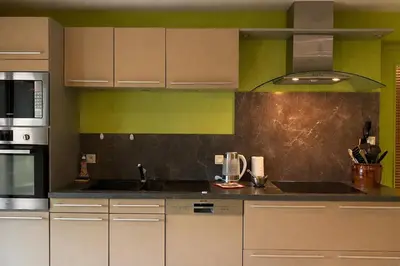 Cuisine ou kitchenette dans l'établissement Maison des Bruyères Parking - Outdoor - 6 people