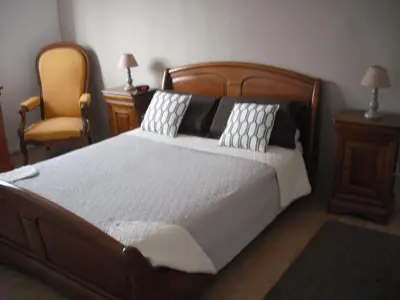 Un ou plusieurs lits dans un hébergement de l'établissement Apartment Aufenthalt für einige Nächte in Dijon by Interhome