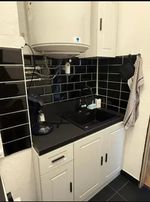 Cuisine ou kitchenette dans l'établissement Studio - Chalon-sur-Saône