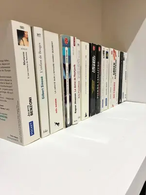 Bibliothèque dans l'appartement