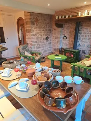 Nourriture dans le B&B/chambre d'hôtes ou à proximité