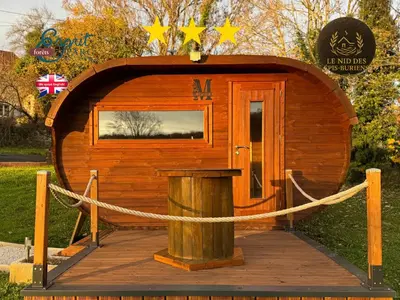Jardin de l'établissement Insolite, Familial en 3 étoiles, Truffe et Spa