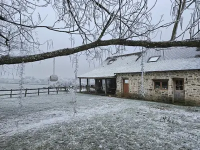 L'établissement L'écrin des sens en hiver