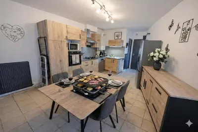 Cuisine ou kitchenette dans l'établissement Le Maréchal