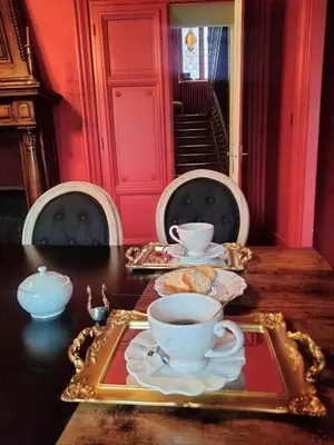 Coin salon dans l'établissement Chez Madame