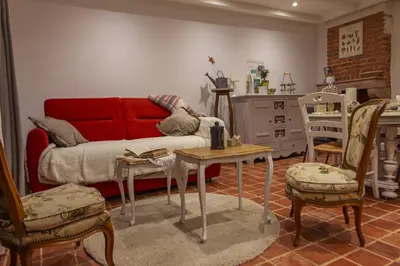Coin salon dans l'établissement chez Thérèse