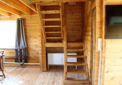 Plan de l'établissement Le Nid du Lac, Chalet à côté du lac Chalain