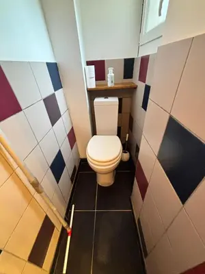 Salle de bains dans l'établissement Charmant T2 - Proche Centre ville