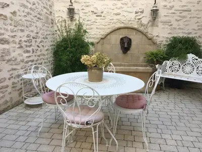 Terrasse ou espace extérieur de l'établissement Maison Galimard