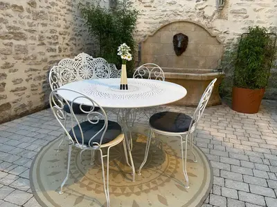 Terrasse ou espace extérieur de l'établissement Maison Galimard