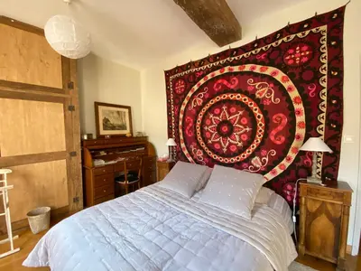Un ou plusieurs lits dans un hébergement de l'établissement Maison Galimard