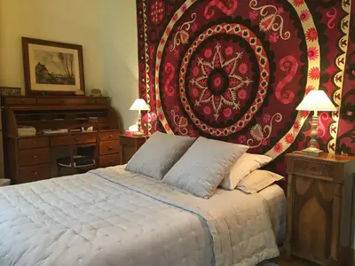 Un ou plusieurs lits dans un hébergement de l'établissement Maison Galimard
