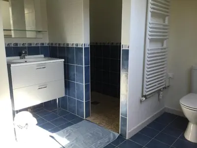 Salle de bains dans l'établissement L'Escale en Bourgogne