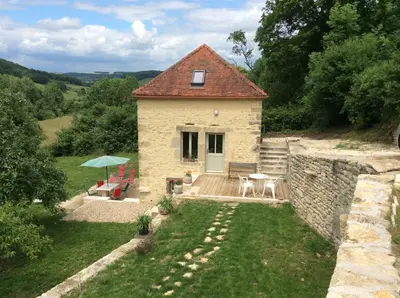 Paysage naturel près de la maison de vacances