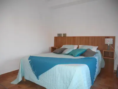 Un ou plusieurs lits dans un hébergement de l'établissement Chambre D' Hotes Des Collines