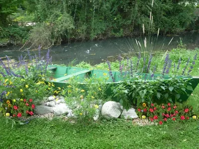 Jardin de l'établissement Le Clos du Verger