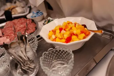 Nourriture dans l'hôtel ou à proximité