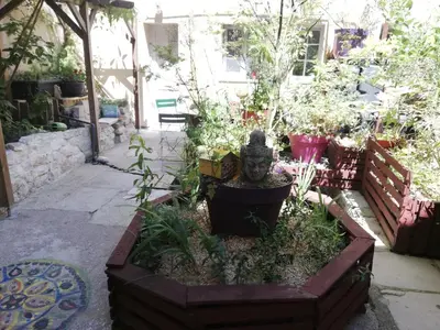 Jardin de l'établissement Les Tomettes