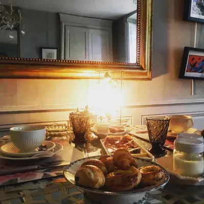 Nourriture dans le B&B/chambre d'hôtes ou à proximité