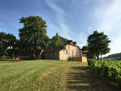 Paysage naturel près de la maison de vacances