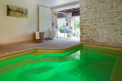 Piscine de l'établissement Château de Fleurville & Spa ou située à proximité
