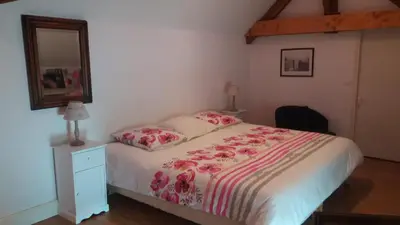 Un ou plusieurs lits dans un hébergement de l'établissement Cottage 2 personnes