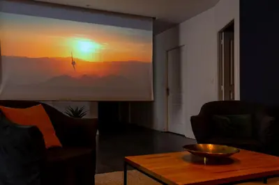 Lever ou coucher de soleil vu de l'appartement ou à proximité