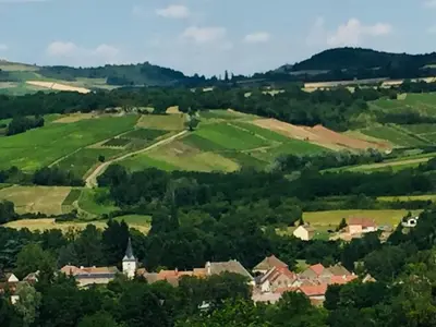 Paysage naturel près de la maison de vacances