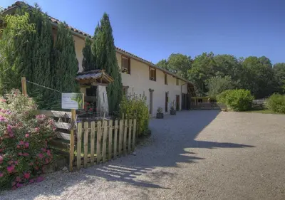 Jardin de l'établissement le paradis vert