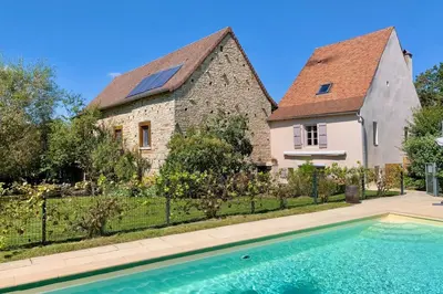 Piscine de l'établissement Gite Le Foineau - Maison avec Piscine ou située à proximité