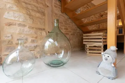 Plan de l'établissement Gite Le Foineau - Maison avec Piscine