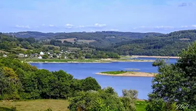 Paysage naturel près de la maison de vacances