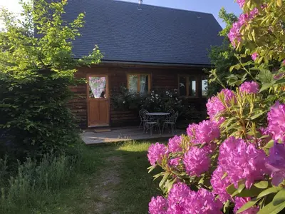 Jardin de l'établissement Gîte de la Colombière