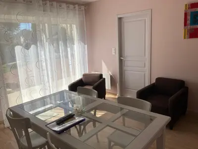 Coin salon dans l'établissement Maison Gille