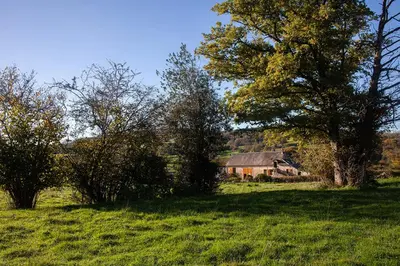 Paysage naturel près de la maison de vacances