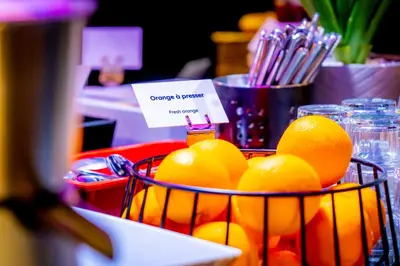 Nourriture dans l'hôtel ou à proximité